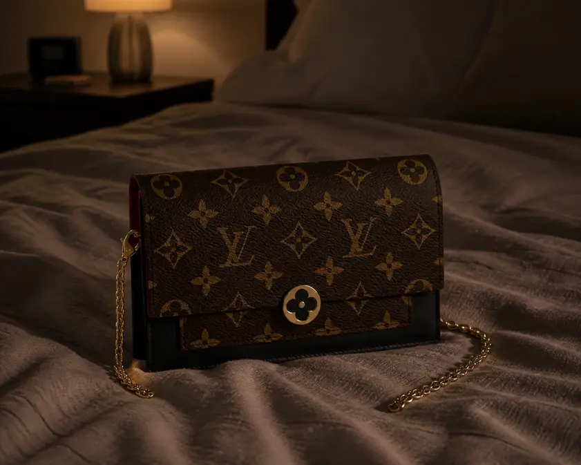 2019 Cruise Flore Chain Wallet-Black M67407 photo review