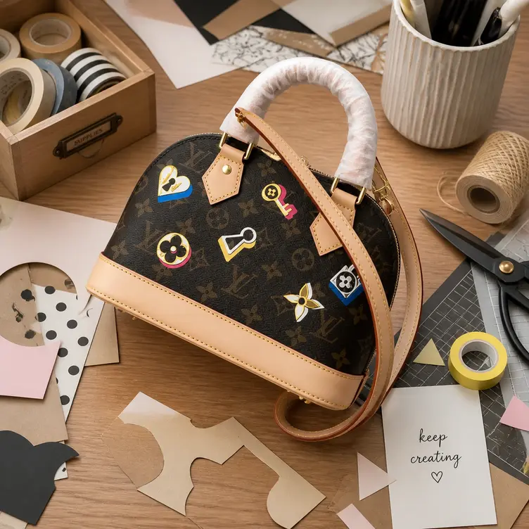 2019 Monogram Canvas Alma BB M44368 photo review
