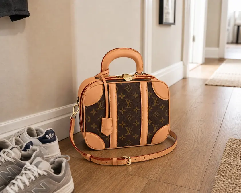 2019 Monogram Canvas Mini Luggage M44581 photo review