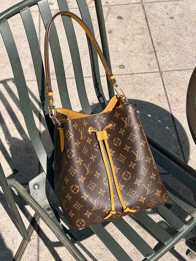 Monogram Neonoe Handbag-Safran Imperial M43430 photo review
