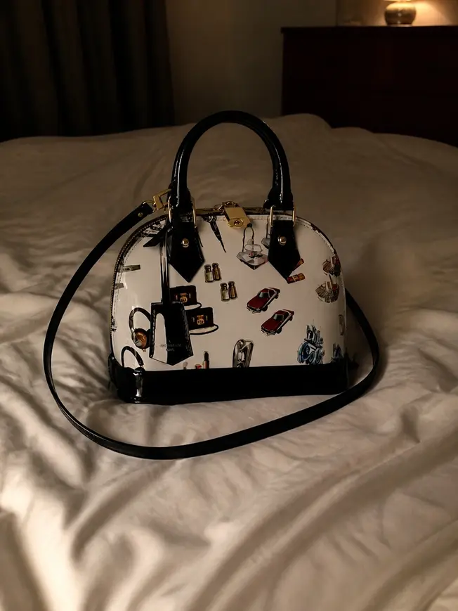 2015 Monogram New Sticker Vernis Alma BB M50419 photo review