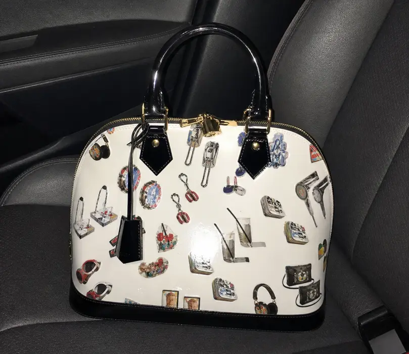 2015 Monogram New Sticker Vernis Alma PM M50466 photo review