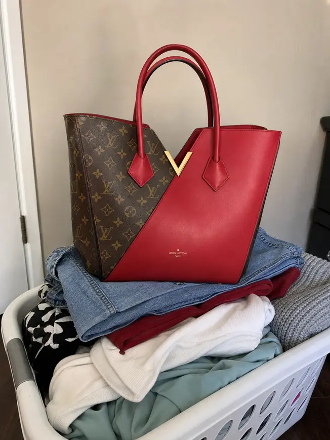 2015 Monogram KIMONO Handbag-Red M40459 photo review