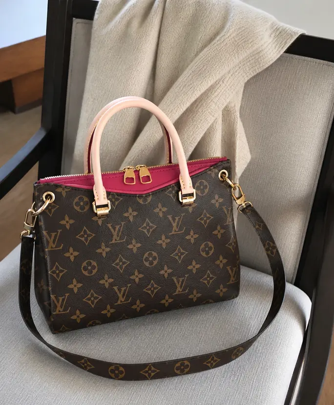 2015 Monogram Pallas handbag BB-Dahlia M40463 photo review