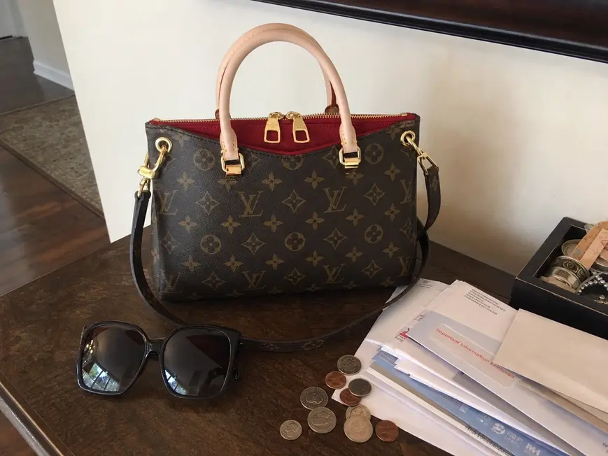 2015 Monogram Pallas handbag BB-Cherry M41241 photo review