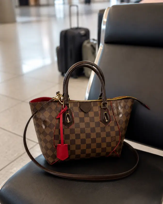 2015 Limited Damier Ebene Caissa PM 41551 photo review