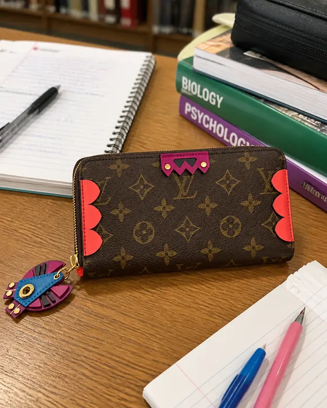 Fall Monogram Totem Zipper Wallet-2 Colors M61349 photo review