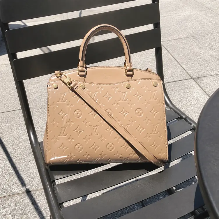 2015 Monogram Vernis Brea MM Handbag-MORDORE M50658 photo review