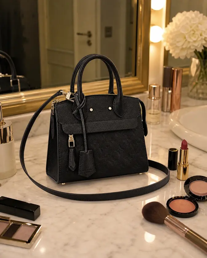 2016 Empreinte Pont Neuf Mini Handbag-Black M41743 photo review