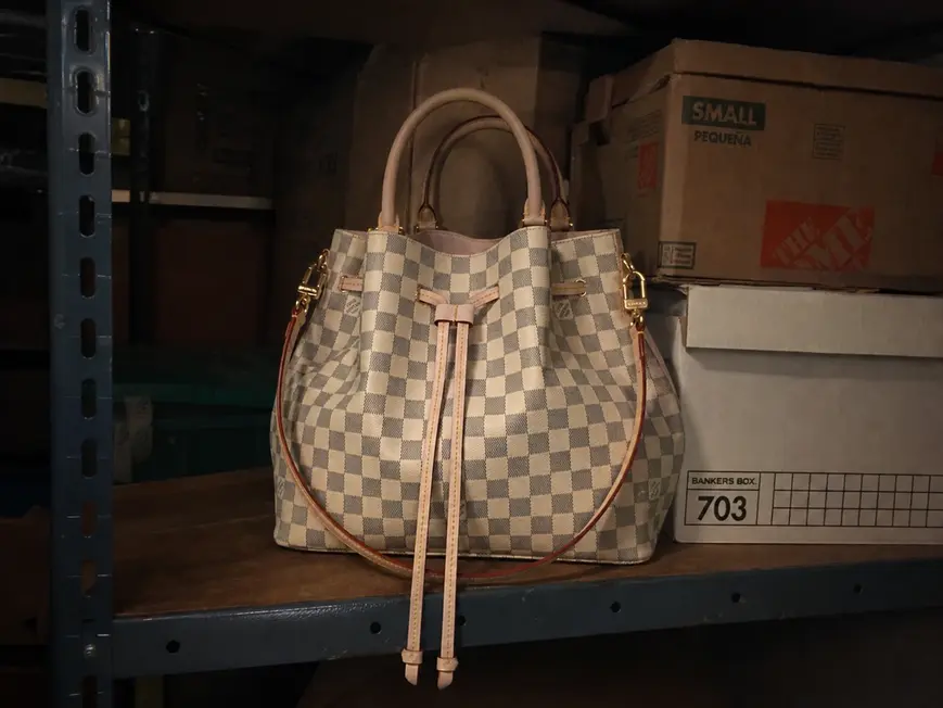 2016 Premium Damier Azur Girolata Handbag N41579 photo review