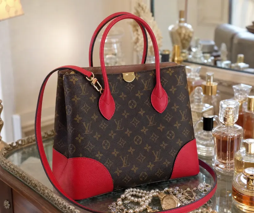 2016 Premium Monogram Canvas Flandrin Handbag-Cherry M41596 photo review