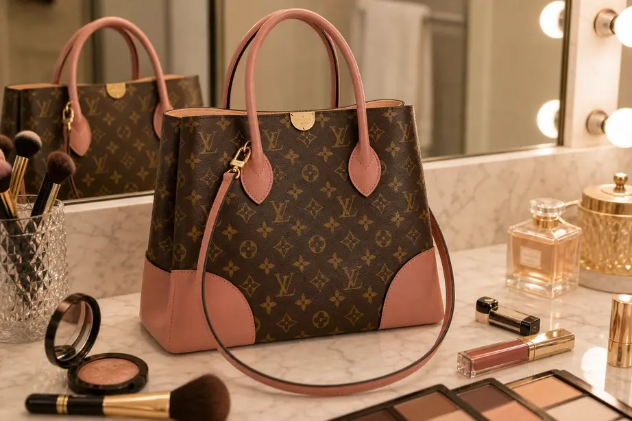 2016 Premium Monogram Canvas Flandrin Handbag-Bois de Rose M41597 photo review