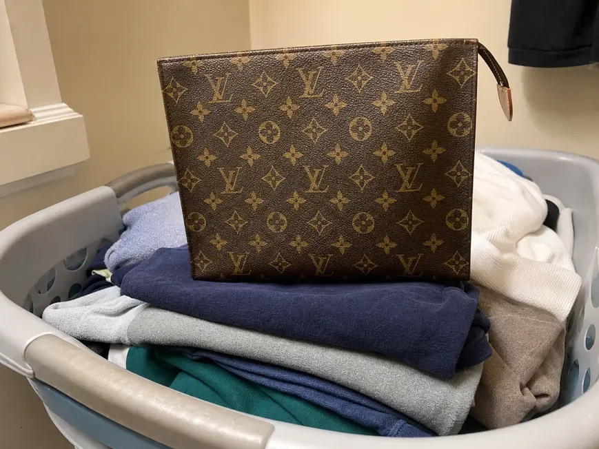 2016 Monogram Canvas Large Toiletry Pouch M47542 photo review