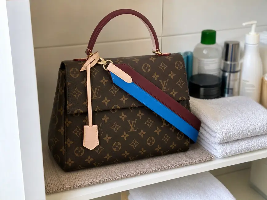 2016 Premium Monogram Canvas Cluny Bag MM M42735 photo review