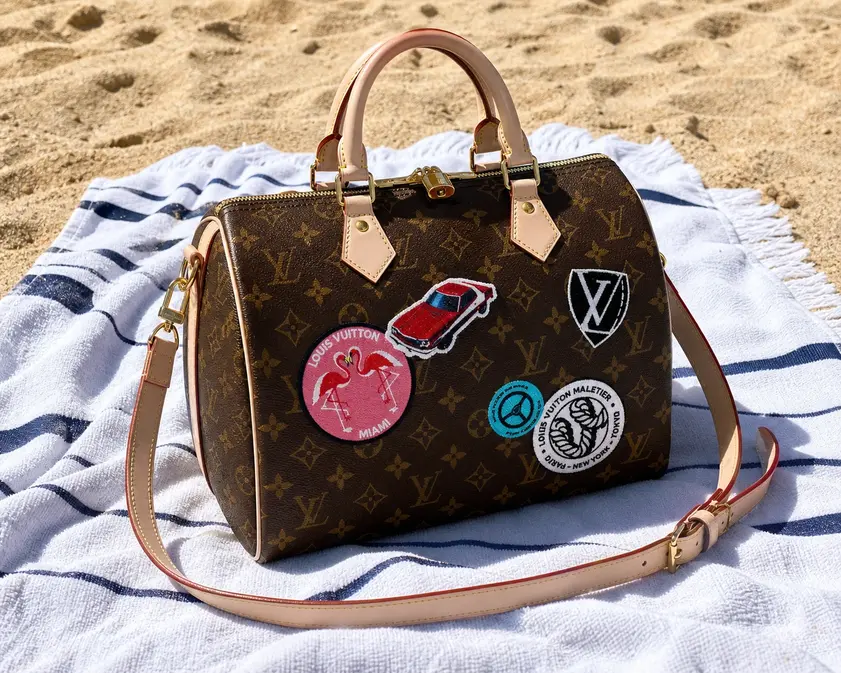 2016 Monogram Canvas Speedy Bandouliere 30 M43231 photo review