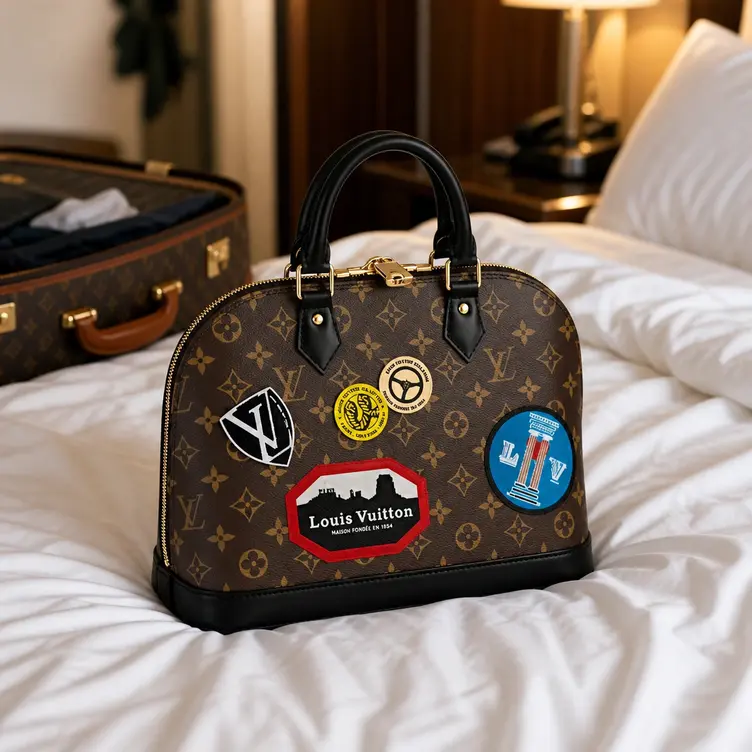 2016 Monogram Canvas Art Deco Alma Handbags M42839-1 photo review