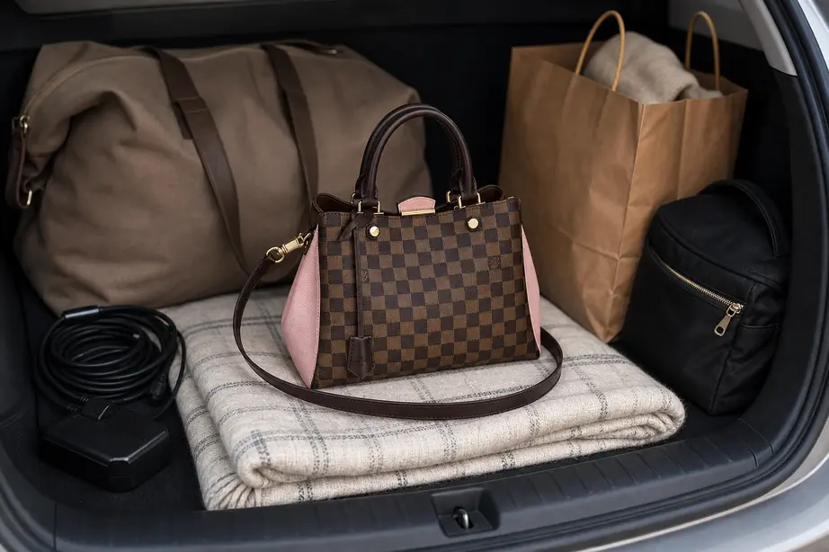 2016 Damier Canvas Brittany Handbag-3 Colors N41674 photo review