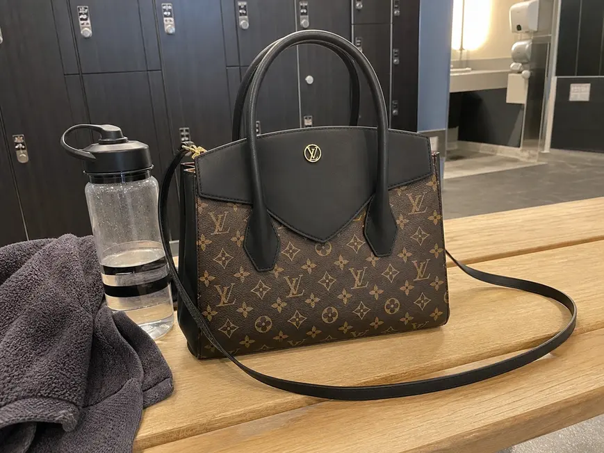 2017 Monogram Canvas Florine Handbag-Black M42270 photo review