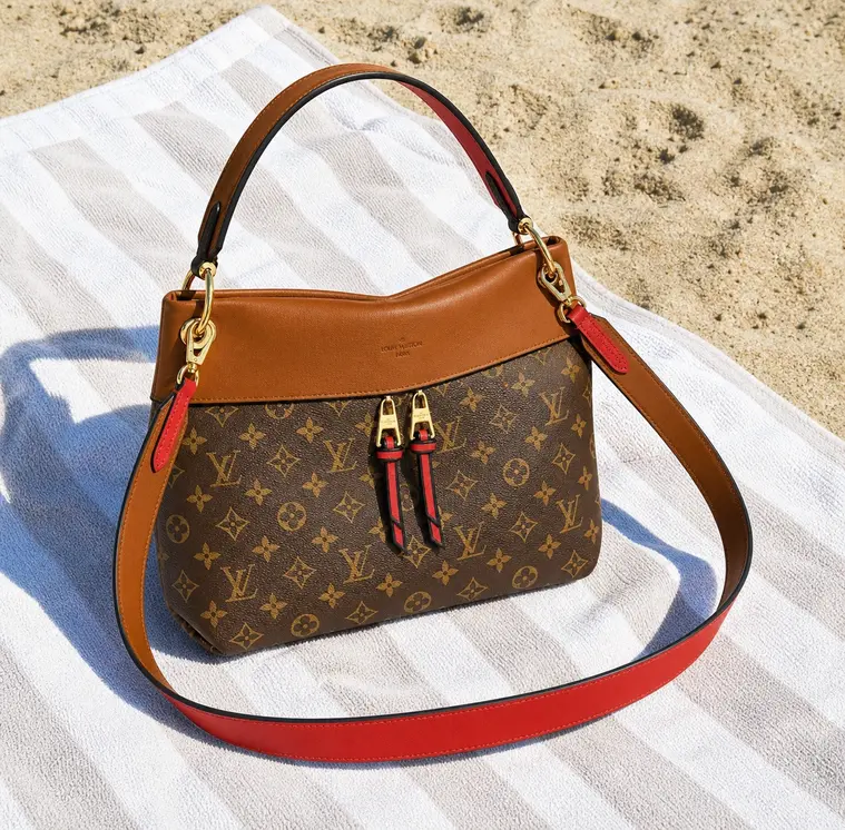 2017 Monogram Tuileries Besace Handbag-Caramel M43157 photo review