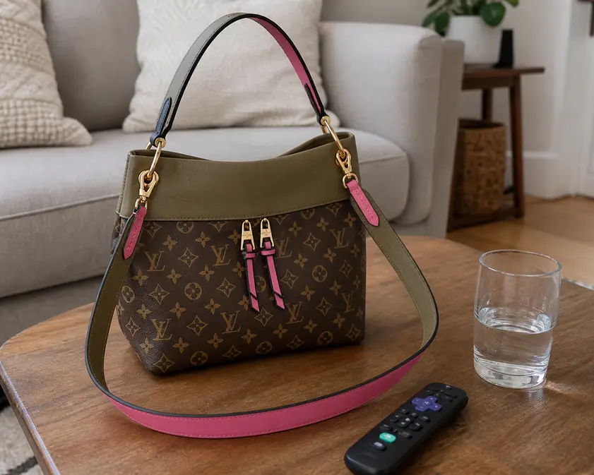 2017 Monogram Tuileries Besace Handbag-Khaki M43159 photo review