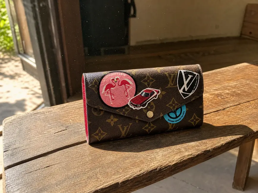 2017 Premium Monogram Canvas Sarah Wallet M62147 photo review
