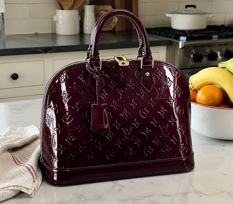 2017 Premium Monogram Vernis Handbag-PM M90321 photo review