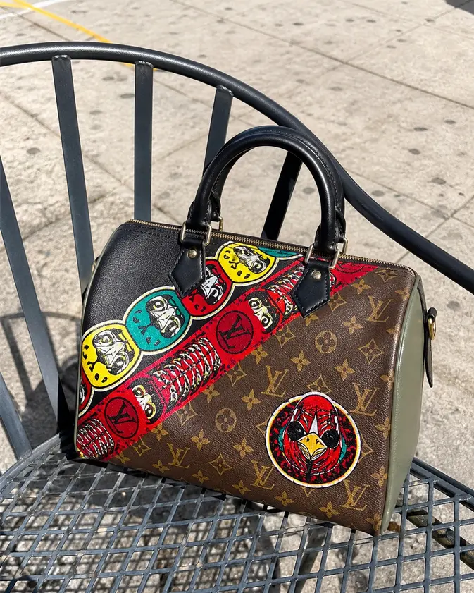 2017 Fall Premium Monogram Canvas Speedy 30 M43505 photo review