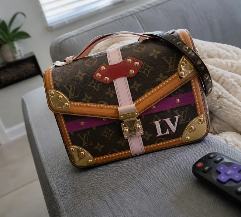 2018 Premium Monogram Canvas Pochette Metis Bag M43628 photo review