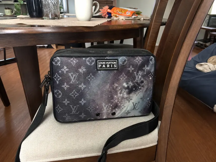 2019 Spring Men Monogram Galaxy Alpha Messenger Bag M44165 photo review