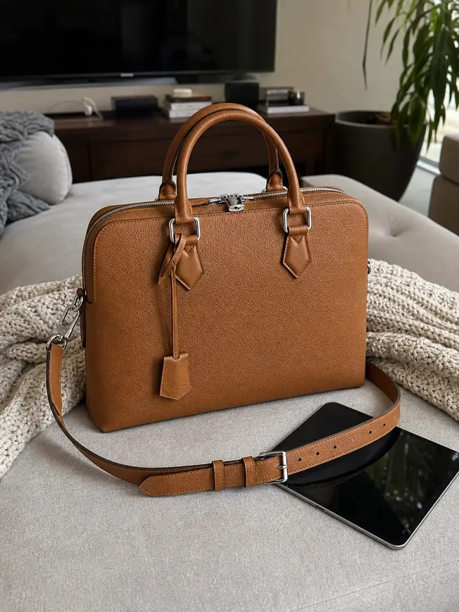 2018 Men Armand Briefcase PM M53489 photo review