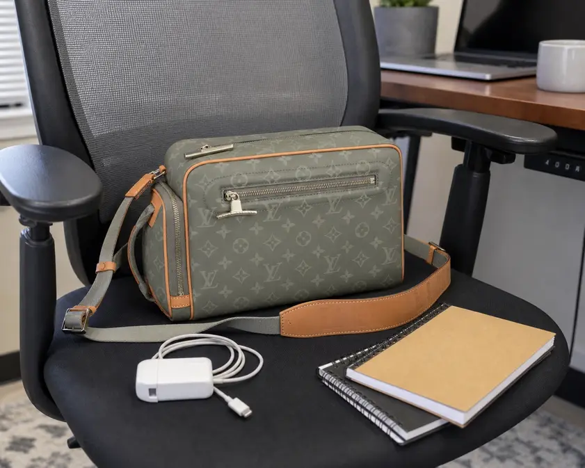 2018 Men Camera Bag-Monogram Titanium M43884 photo review