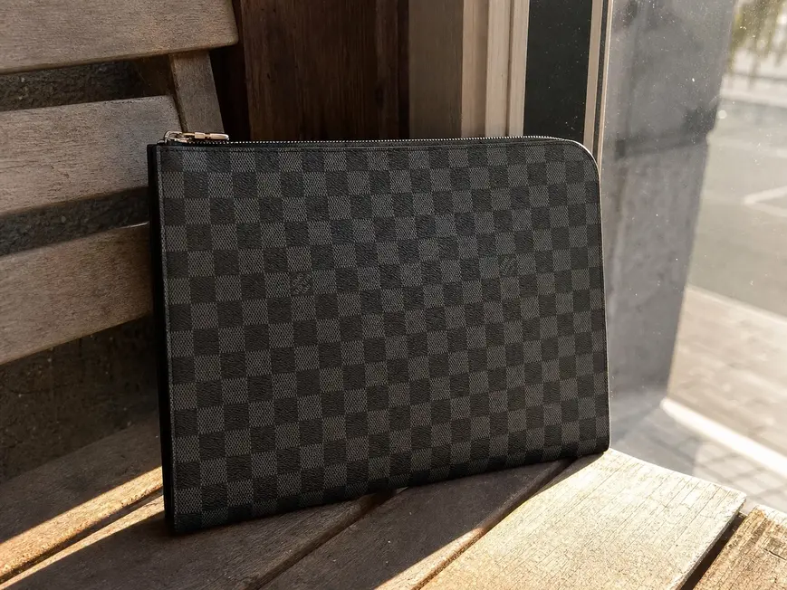 Fall-Winter 2018 Pochette Jour GM-Graphite N64437 photo review