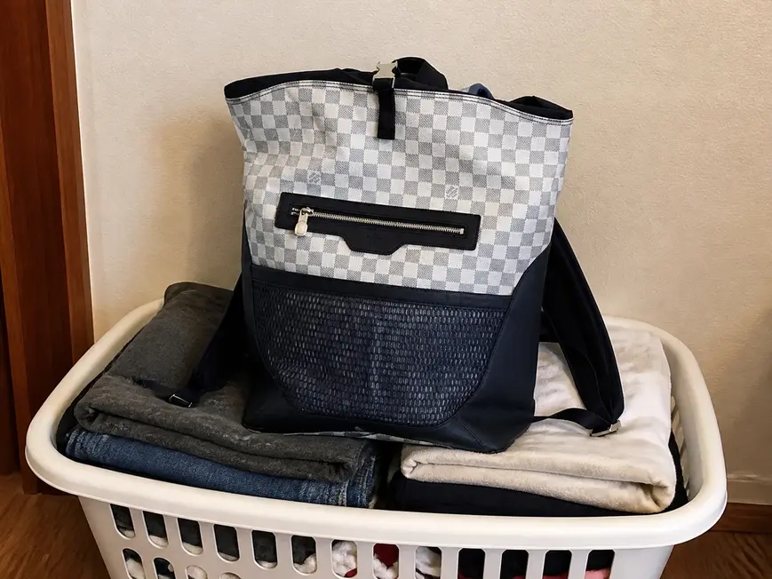 2018 Men Damier Coastline Matchpoint Backpack N40018 photo review