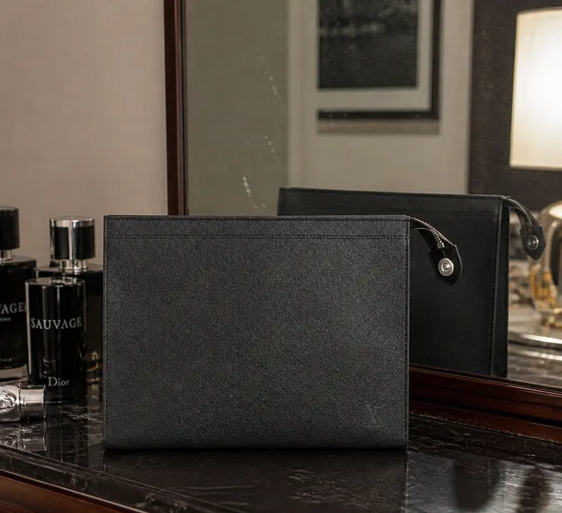 2018 Men Pochette Voyage MM Ardoise M30675 photo review