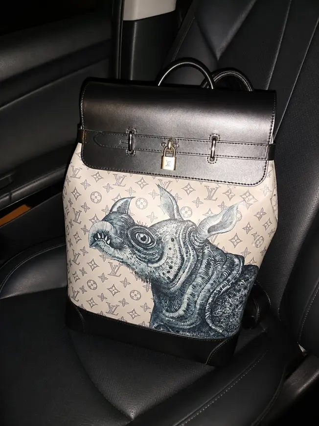 2017 Premium Monogram Canvas Steamer Backpack-Dune M54125 photo review