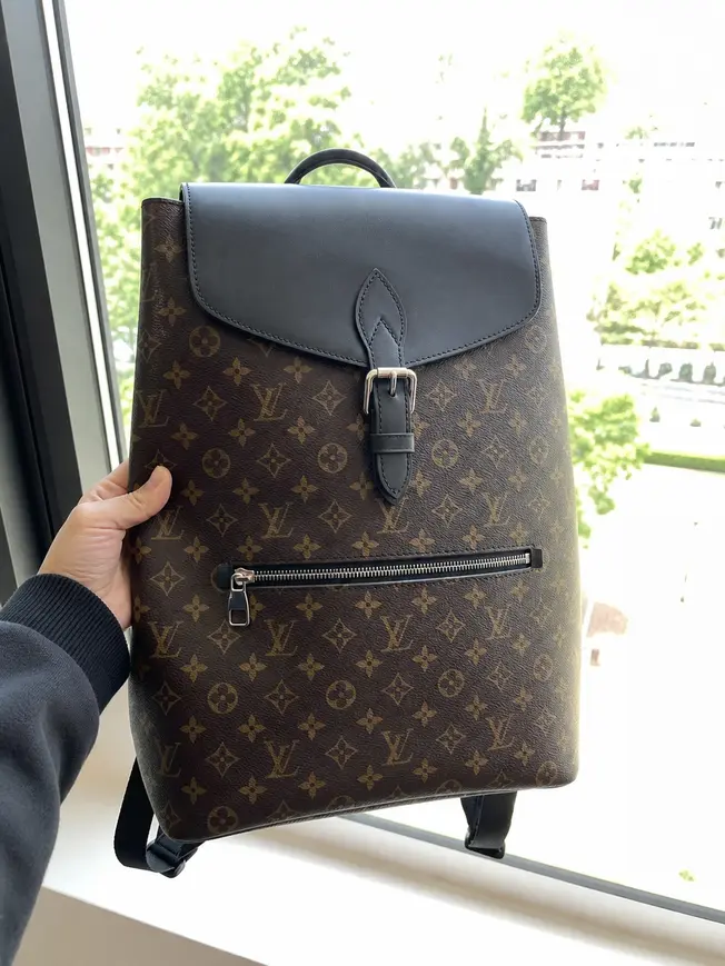 2016 Monogram Macassar Palk Backpack M40637 photo review