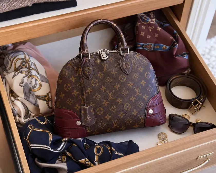 2015 New Monogram Alma PM-Bordeaux M41344 photo review