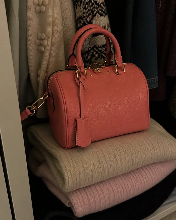2017 Premium Monogram Empreinte Speedy Bandouliere 20-3 Colors M42398 photo review