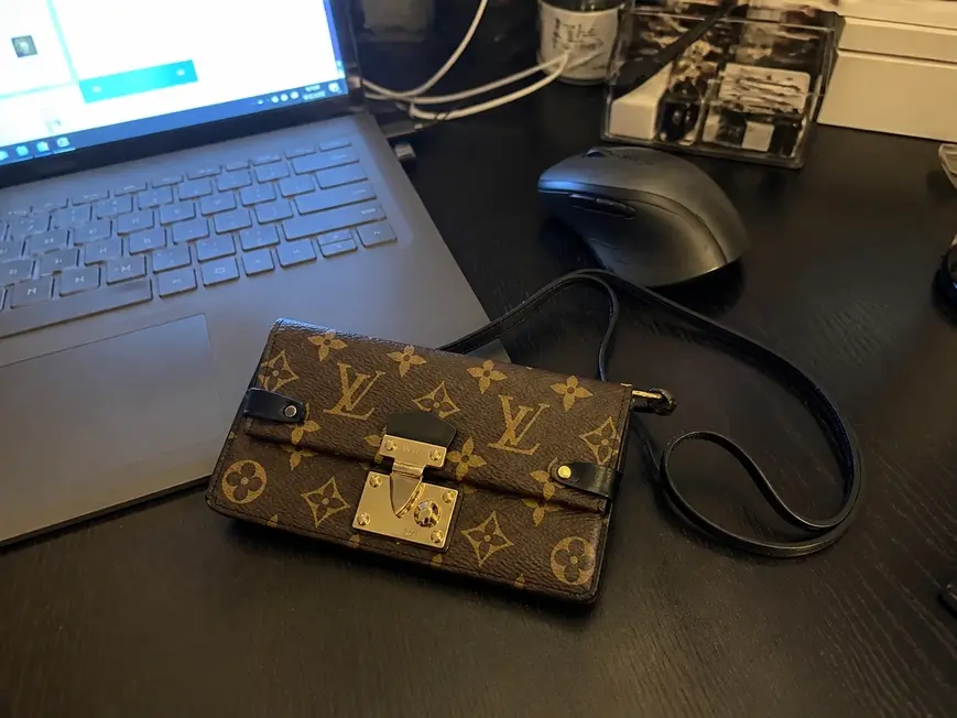 2015 Monogram Triangle Chain Wallet M61502 photo review