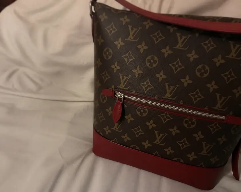 Monogram 2015 Monogram Canvas DIANE Bag-Red N41544-2 photo review
