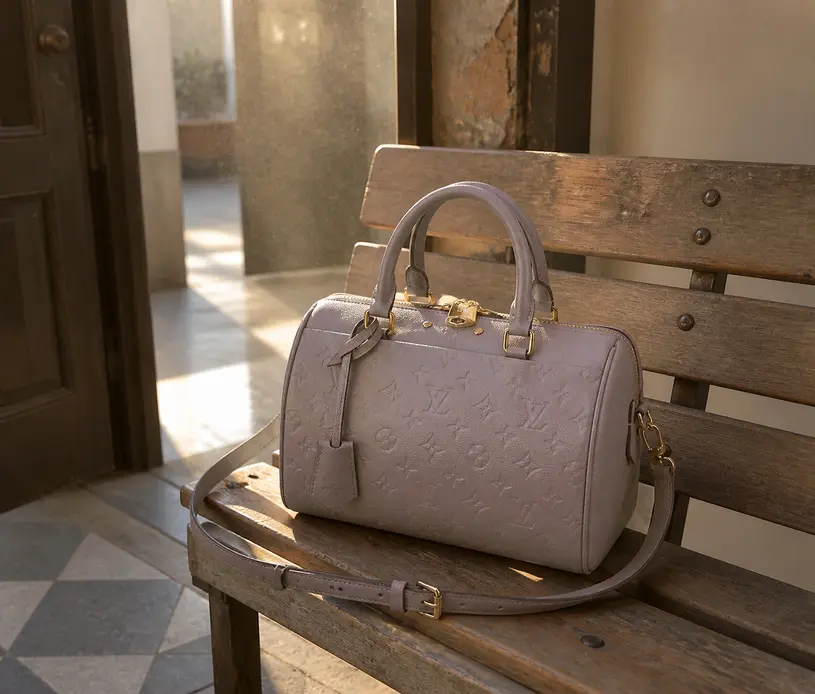 Speedy Bandouliere 25 Empreinte Handbag M44069 photo review