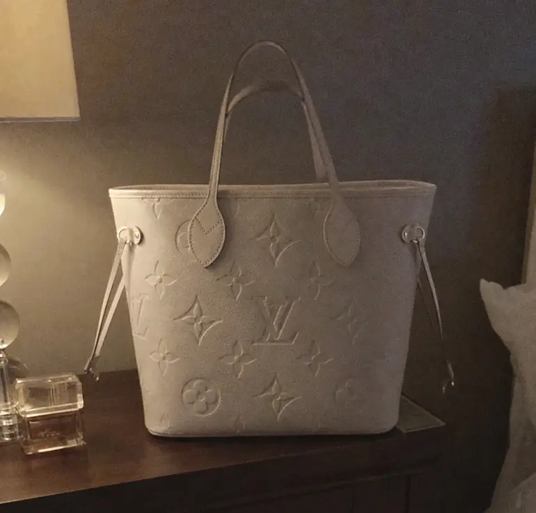 Neverfull MM Brume Gray M13758 photo review