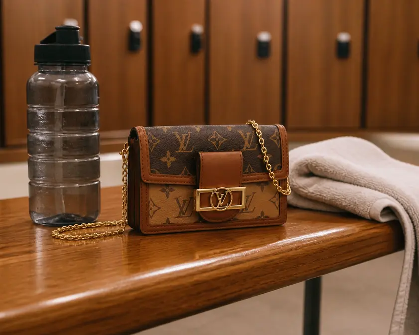 Dauphine Chain Wallet M68746 photo review