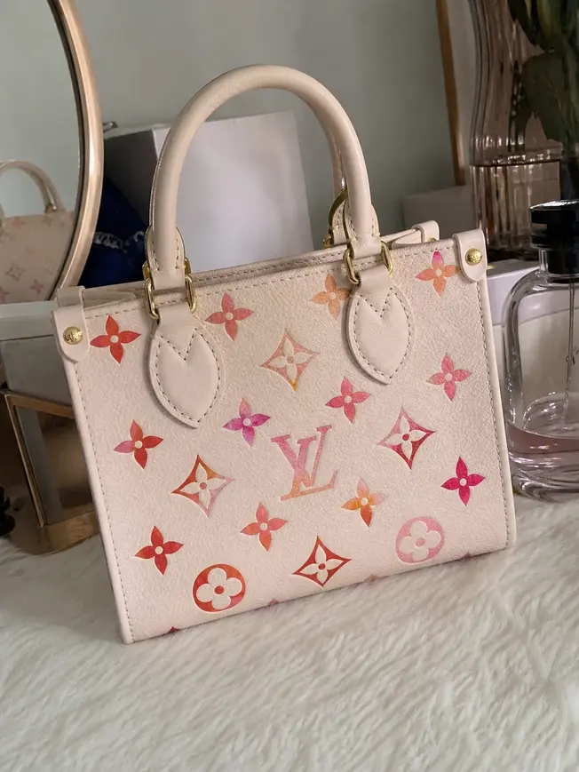 OnTheGo BB Monogram Empreinte Handbag Sunrise Aquarelle M47115 photo review