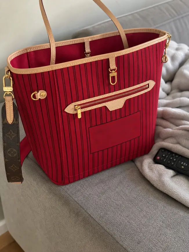 Neverfull Bandouliere Inside Out MM M12096 photo review