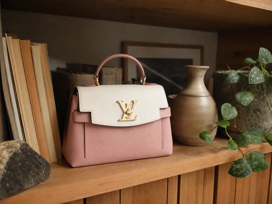 Leather Lockme Ever Mini Handbag M23422 photo review