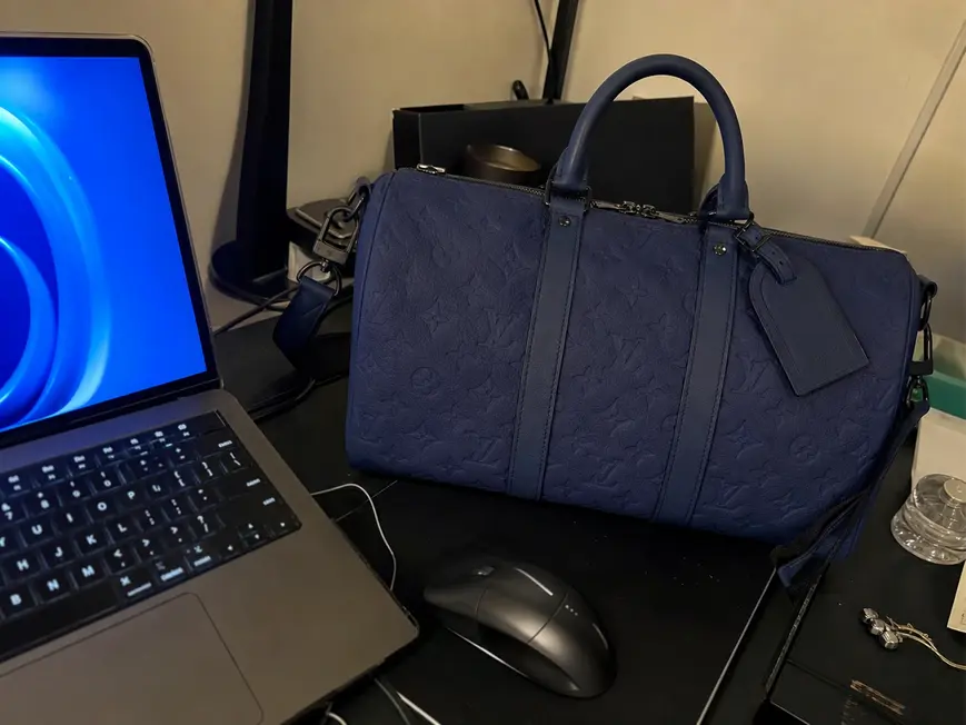Taurillon Monogram Keepall Bandouliere 35 M11691 photo review