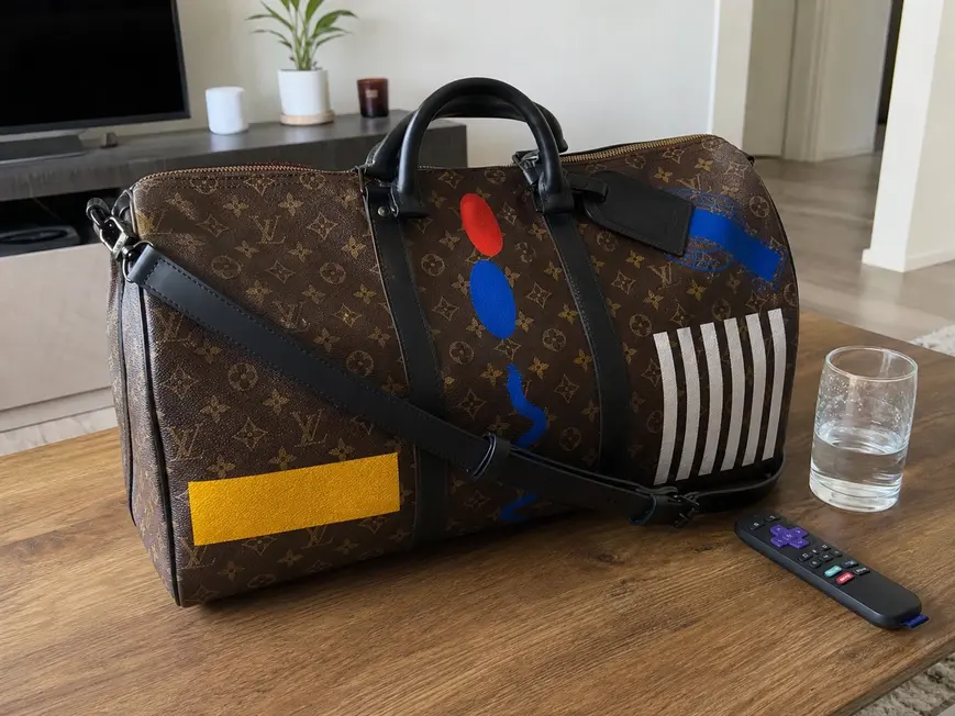 2019 Historic Monogram Canvas Keepall Bandouliere 50 M44642 photo review