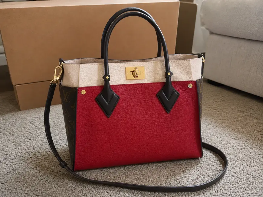 2019 Monogram Canvas On My Side-Pirate Red M53824 photo review