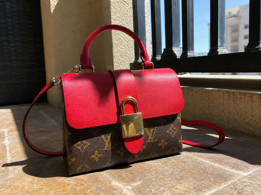Monogram Canvas Locky BB-Coquelicot M44322 photo review